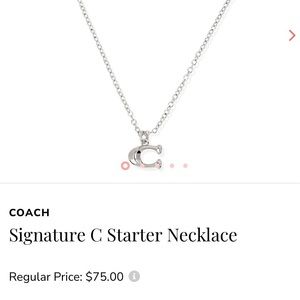 Signature Coach Starter Necklace